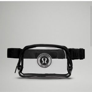 NWT! Lululemon Clear Beltbag
